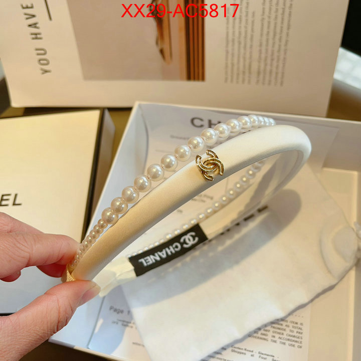 Hair band-Chanel fashion replica ID: AC5817 $: 29USD