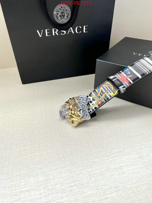 Belts-Versace replica aaaaa designer ID: PX7977 $: 72USD