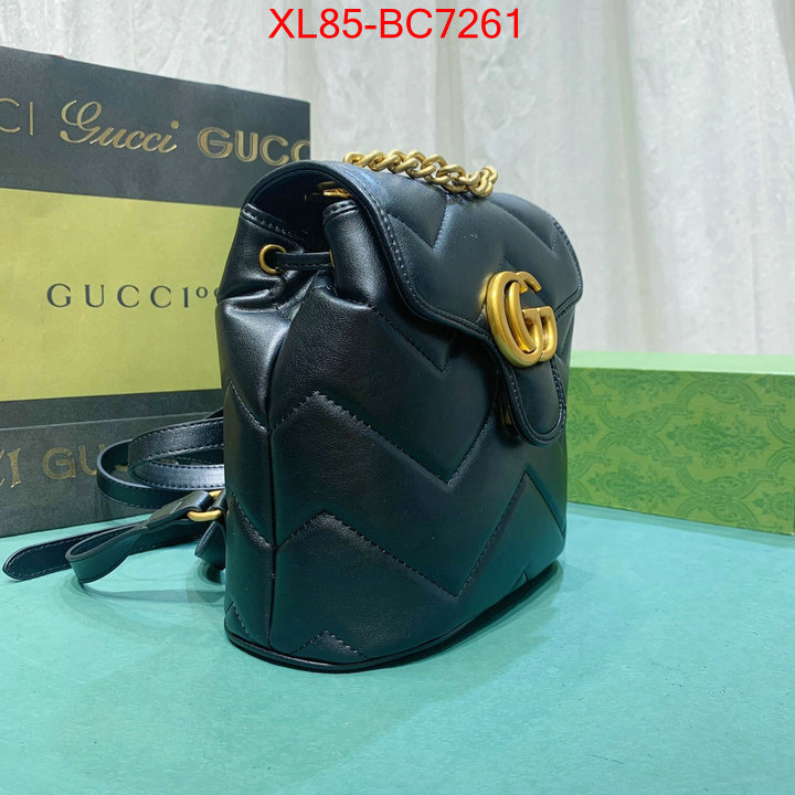 Gucci Bags(4A)-Backpack- 7 star ID: BC7261 $: 85USD,