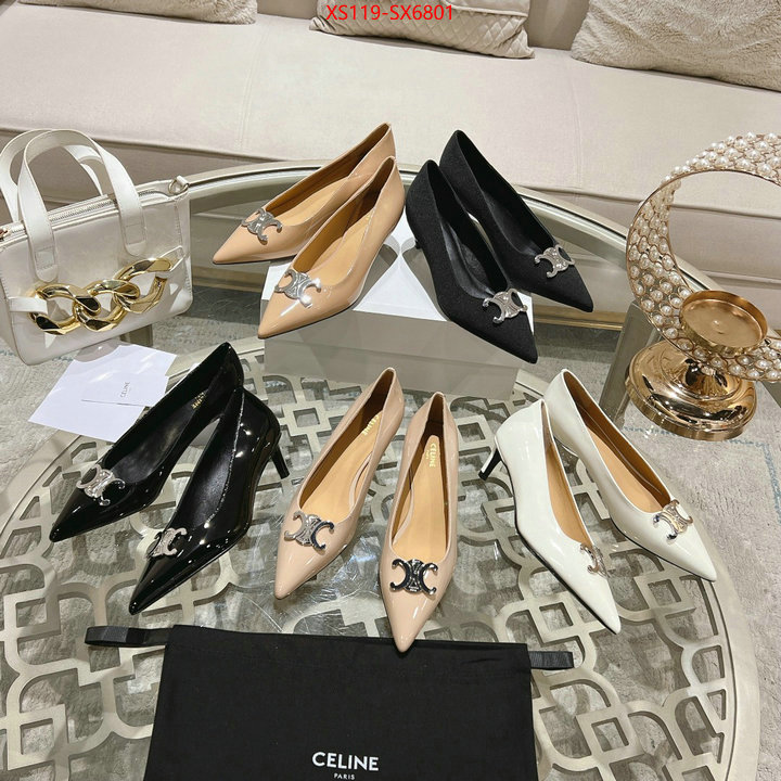 Women Shoes-CELINE found replica ID: SX6801 $: 119USD