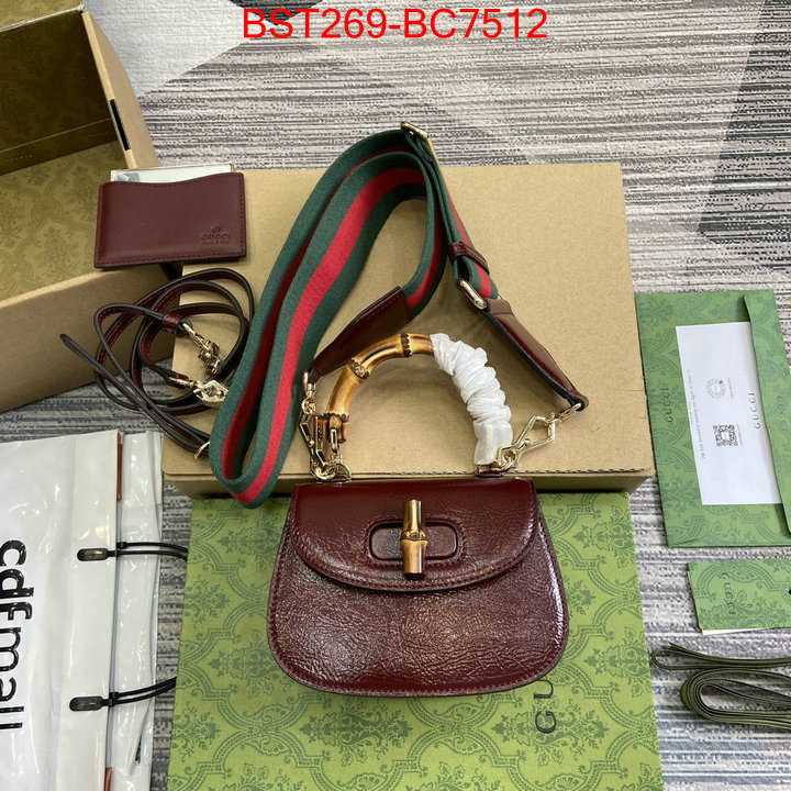 Gucci Bags(TOP)-Diana-Bamboo- sell online luxury designer ID: BC7512 $: 269USD,