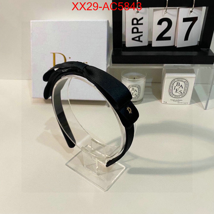 Hair band-Dior 2024 perfect replica designer ID: AC5843 $: 29USD