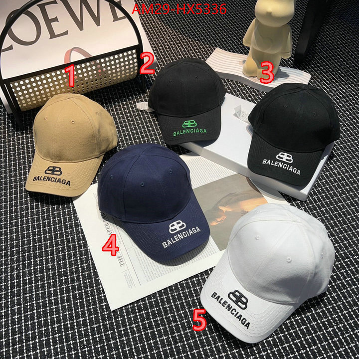 Cap(Hat)-Balenciaga outlet 1:1 replica ID: HX5336 $: 29USD