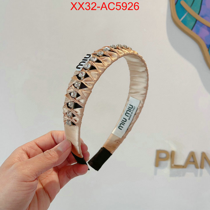 Hair band-MIU MIU buy ID: AC5926 $: 32USD