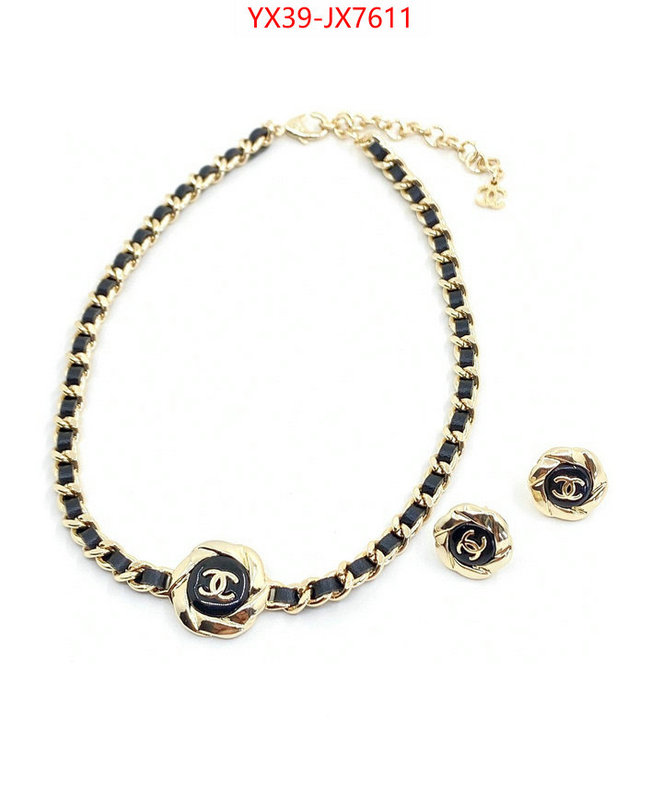 Jewelry-Chanel wholesale imitation designer replicas ID: JX7611 $: 39USD