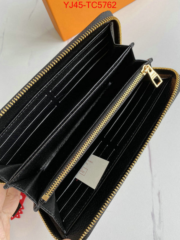 LV Bags(4A)-Wallet top quality designer replica ID: TC5762 $: 45USD,