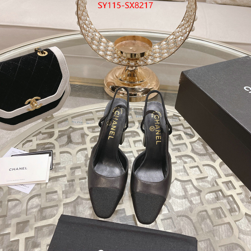 Women Shoes-Chanel wholesale designer shop ID: SX8217 $: 115USD