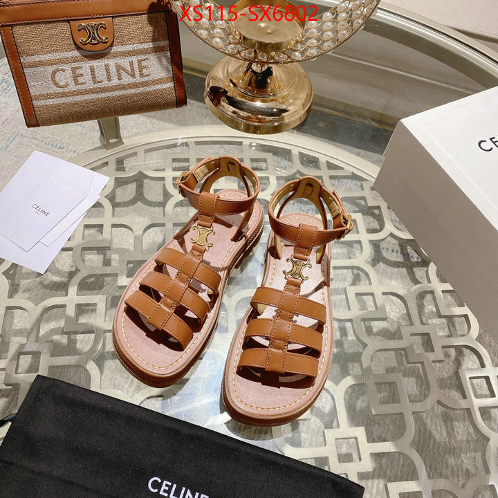 Women Shoes-CELINE fake aaaaa ID: SX6802 $: 115USD