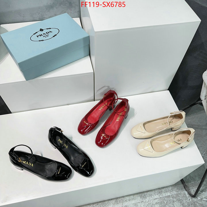 Women Shoes-Prada outlet 1:1 replica ID: SX6785 $: 119USD