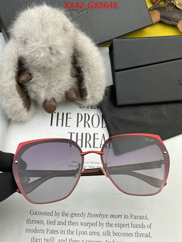 Glasses-Dior replica 1:1 high quality ID: GX8648 $: 42USD