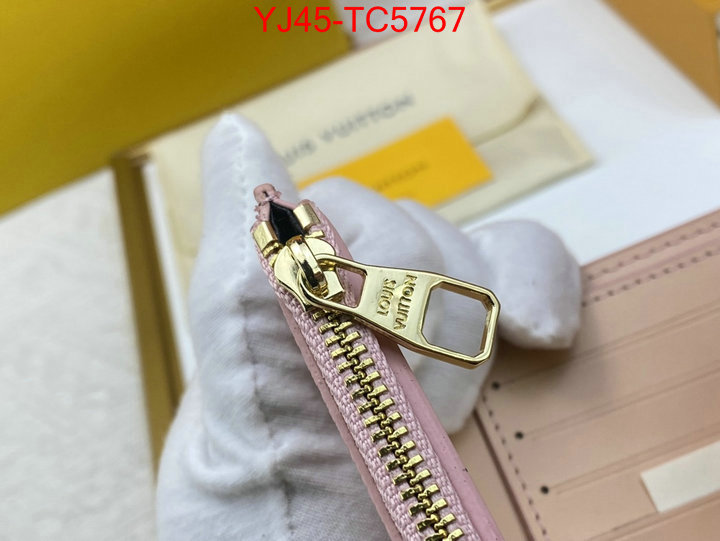 LV Bags(4A)-Wallet shop cheap high quality 1:1 replica ID: TC5767 $: 45USD,