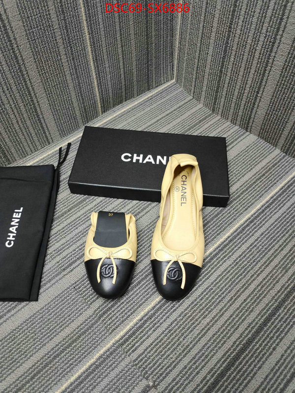 Women Shoes-Chanel the best quality replica ID: SX6886 $: 69USD