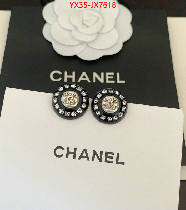 Jewelry-Chanel cheap wholesale ID: JX7618 $: 35USD