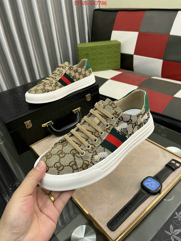 Men Shoes-Gucci knockoff highest quality ID: SX7786 $: 105USD