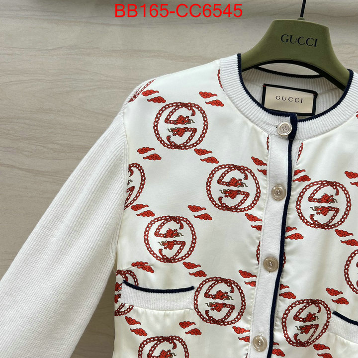 Clothing-Gucci we provide top cheap aaaaa ID: CC6545 $: 165USD