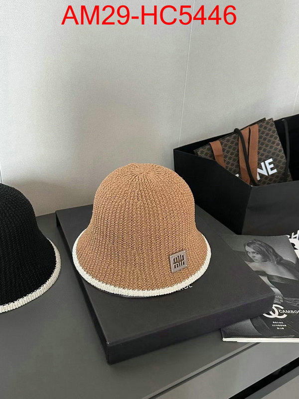 Cap(Hat)-Miu Miu buy 2024 replica ID: HC5446 $: 29USD
