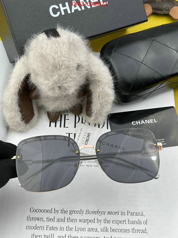 Glasses-Chanel cheap high quality replica ID: GX8621 $: 42USD