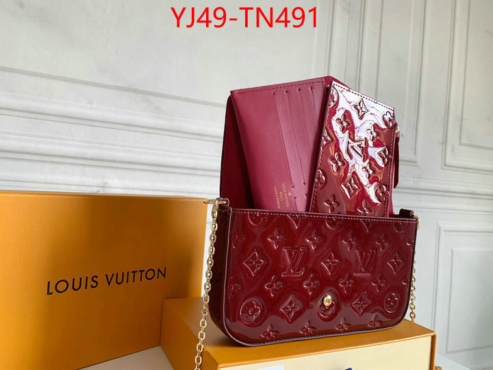 LV Bags(4A)-New Wave Multi-Pochette- top 1:1 replica ID: TN491 $: 49USD,