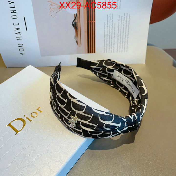 Hair band-Dior buy high-quality fake ID: AC5855 $: 29USD