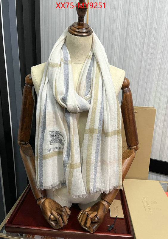 Scarf-Burberry the best affordable ID: MY9251 $: 75USD