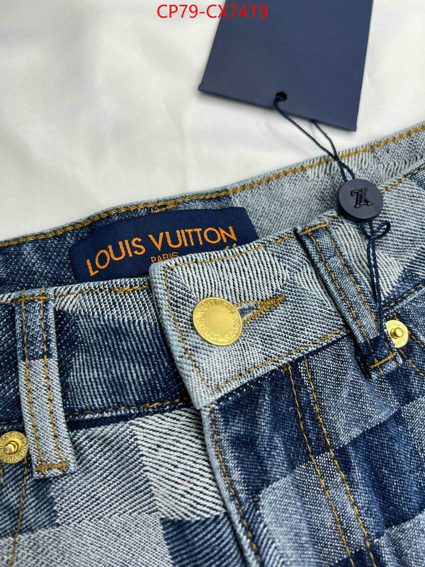 Clothing-LV find replica ID: CX7419 $: 79USD