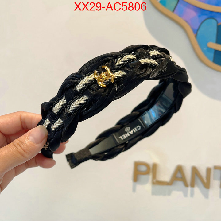 Hair band-Chanel luxury shop ID: AC5806 $: 29USD