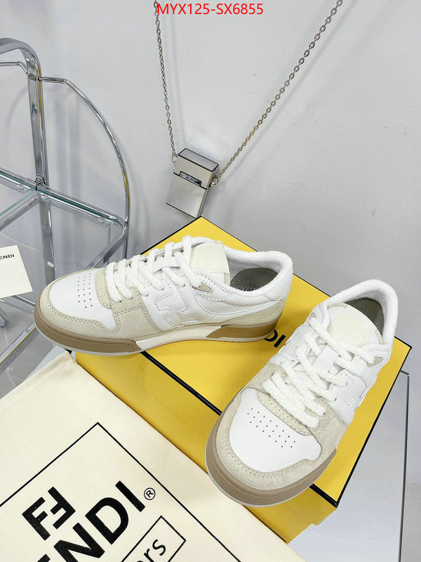 Men Shoes-Fendi best replica 1:1 ID: SX6855 $: 125USD