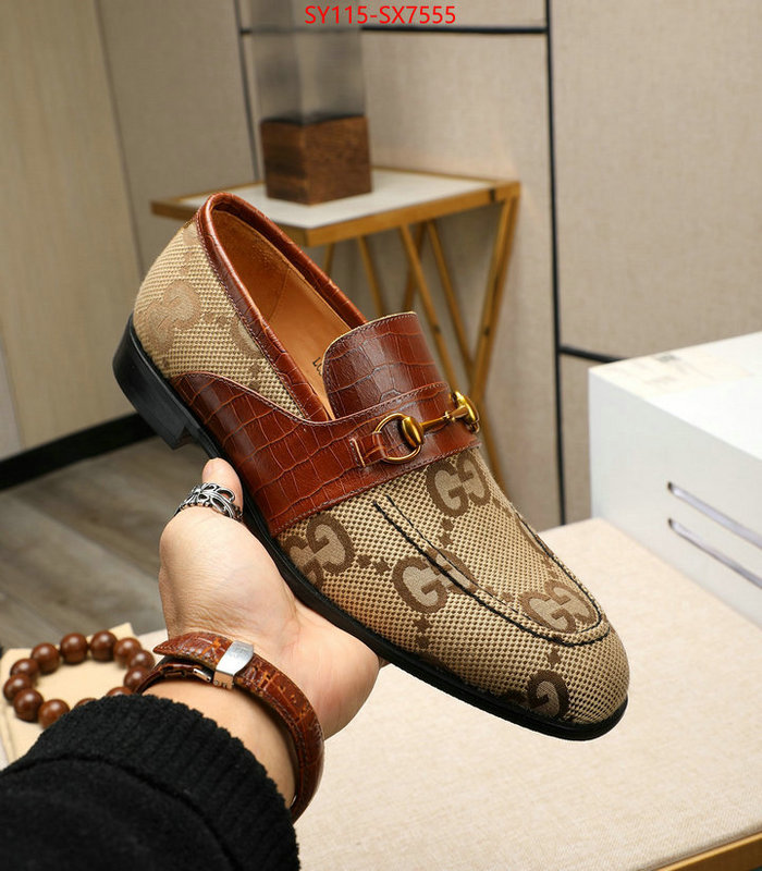 Men Shoes-Gucci highest product quality ID: SX7555 $: 115USD