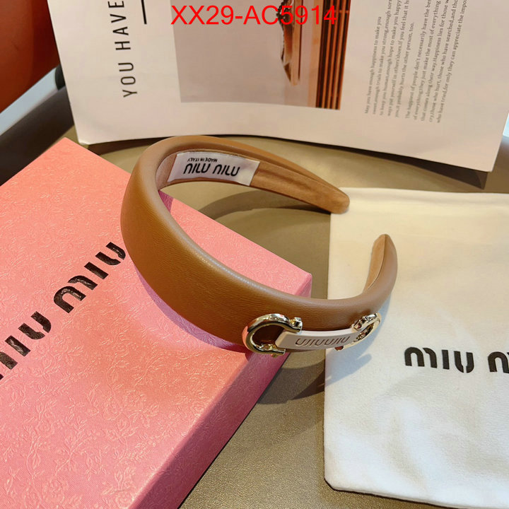 Hair band-MIU MIU 2024 luxury replicas ID: AC5914 $: 29USD