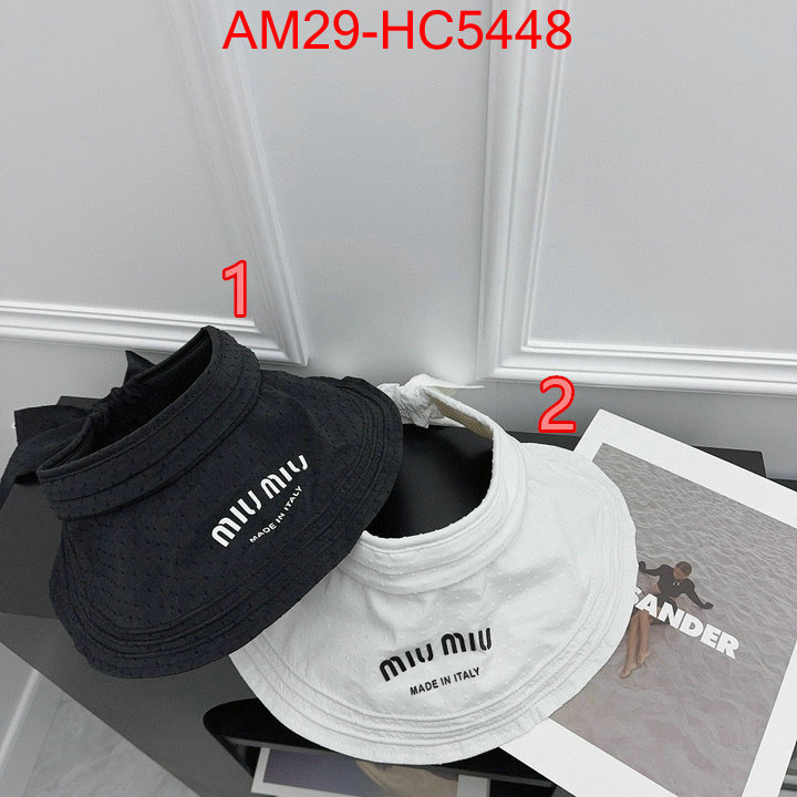 Cap(Hat)-Miu Miu fake ID: HC5448 $: 29USD