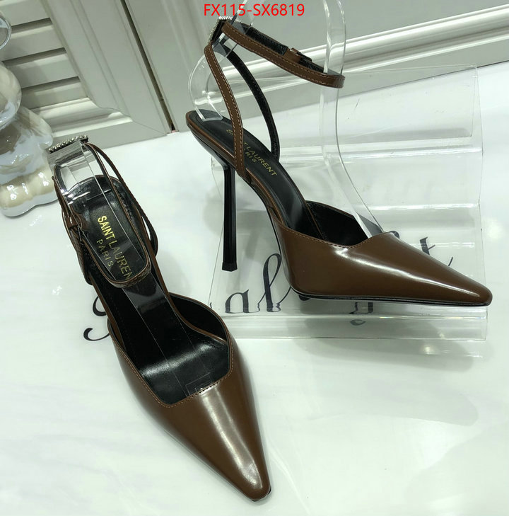 Women Shoes-YSL knockoff highest quality ID: SX6819 $: 115USD