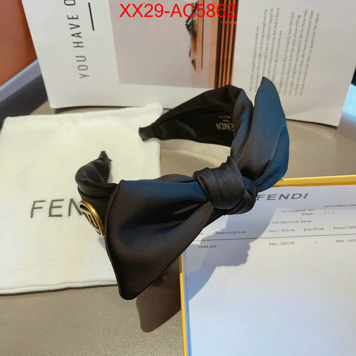 Hair band-Fendi 1:1 replica wholesale ID: AC5862 $: 29USD