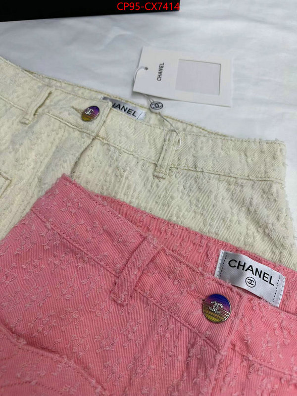 Clothing-Chanel top brands like ID: CX7414 $: 95USD