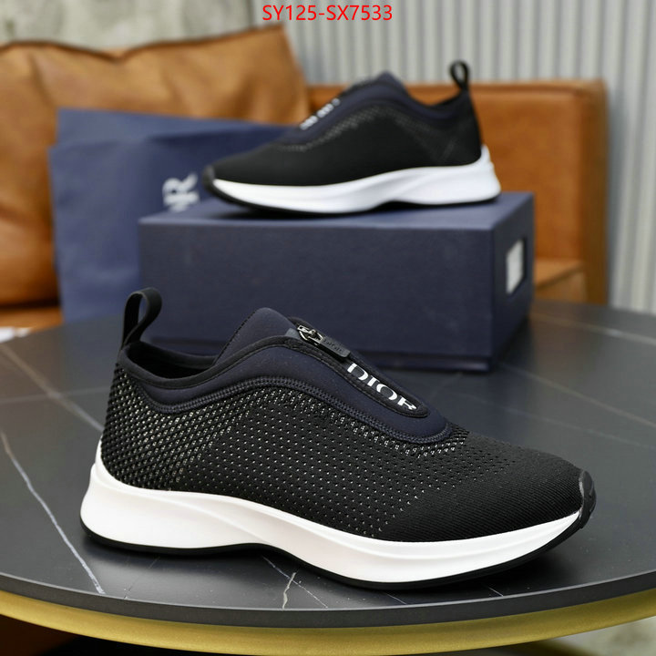 Men shoes-Dior online sales ID: SX7533 $: 125USD