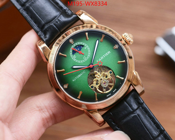 Watch(TOP)-Cartier online from china designer ID: WX8334 $: 195USD