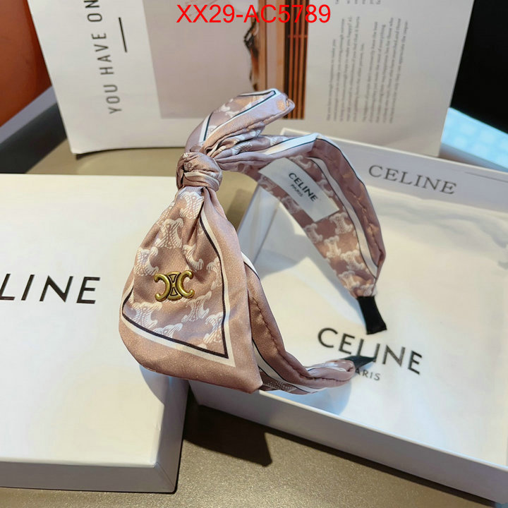 Hair band-Celine the top ultimate knockoff ID: AC5789 $: 29USD