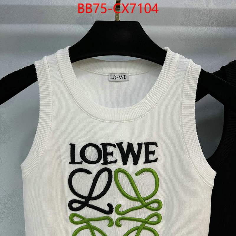 Clothing-Loewe where should i buy replica ID: CX7104 $: 75USD