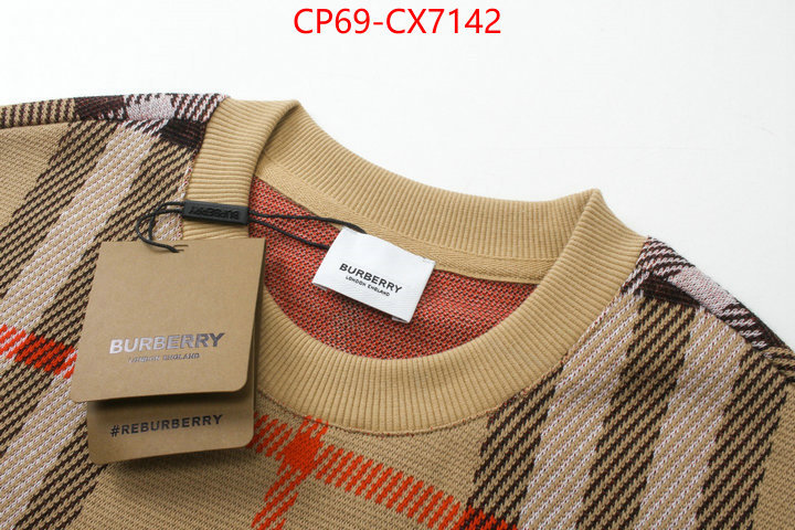 Clothing-Burberry fake aaaaa ID: CX7142 $: 69USD