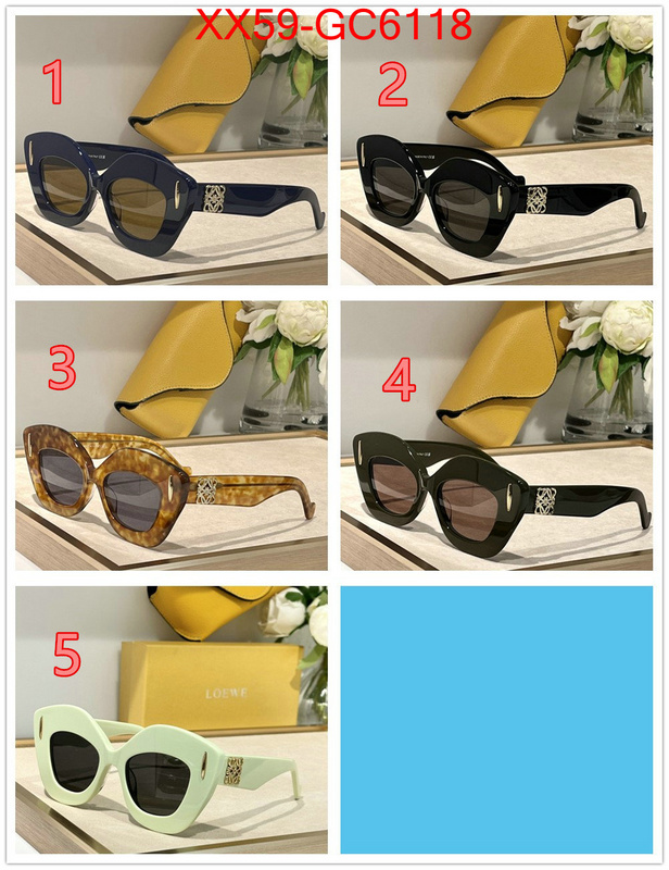 Glasses-Loewe best quality designer ID: GC6118 $: 59USD