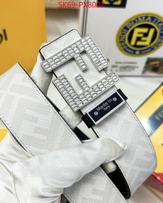 Belts-Fendi aaaaa replica designer ID: PX8007 $: 69USD