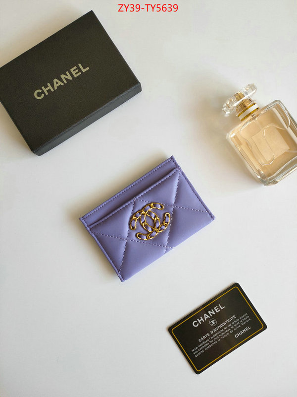 Chanel Bags(4A)-Wallet- 1:1 ID: TY5639 $: 39USD,