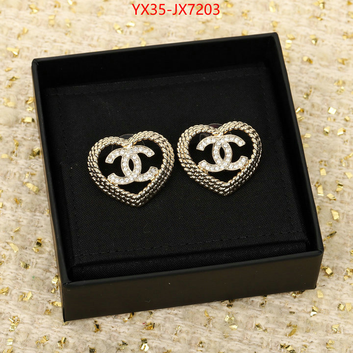Jewelry-Chanel perfect quality ID: JX7203 $: 35USD