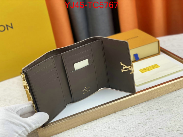 LV Bags(4A)-Wallet shop cheap high quality 1:1 replica ID: TC5767 $: 45USD,