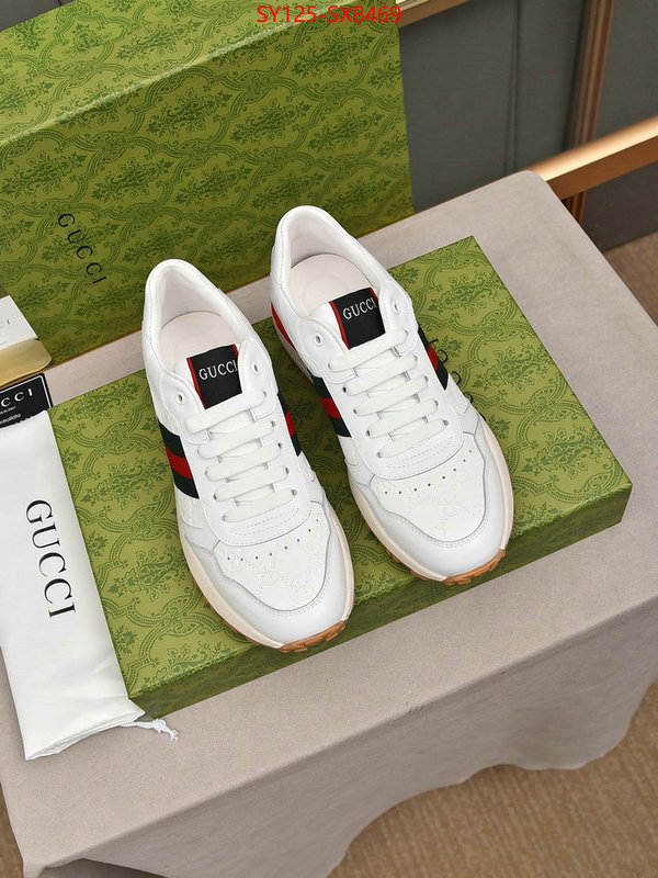 Men Shoes-Gucci replcia cheap from china ID: SX8469 $: 125USD