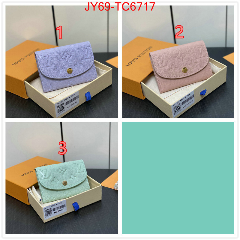 LV Bags(TOP)-Wallet where to buy replicas ID: TC6717 $: 69USD,