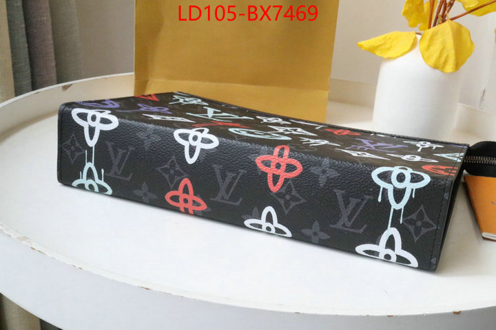 LV Bags(TOP)-Wallet buy cheap ID: BX7469 $: 105USD,