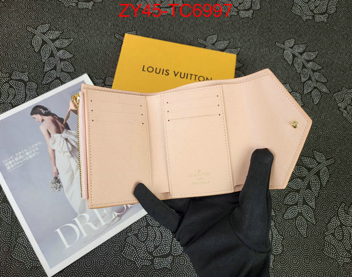 LV Bags(4A)-Wallet luxury cheap ID: TC6997 $: 45USD,