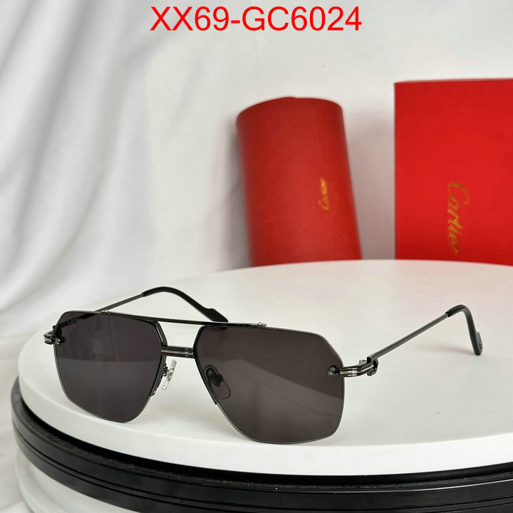 Glasses-Cartier designer wholesale replica ID: GC6024 $: 69USD