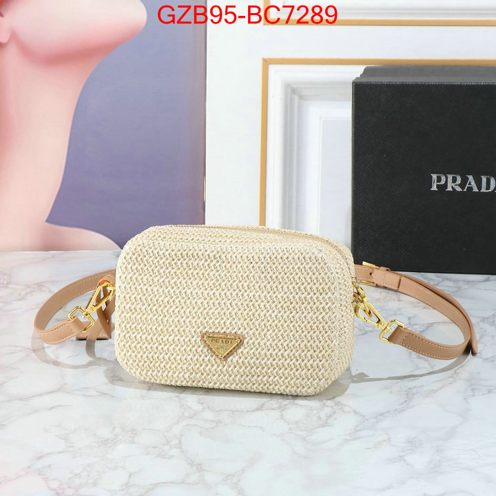 Prada Bags(4A)-Crossbody- fashion ID: BC7289 $: 95USD,