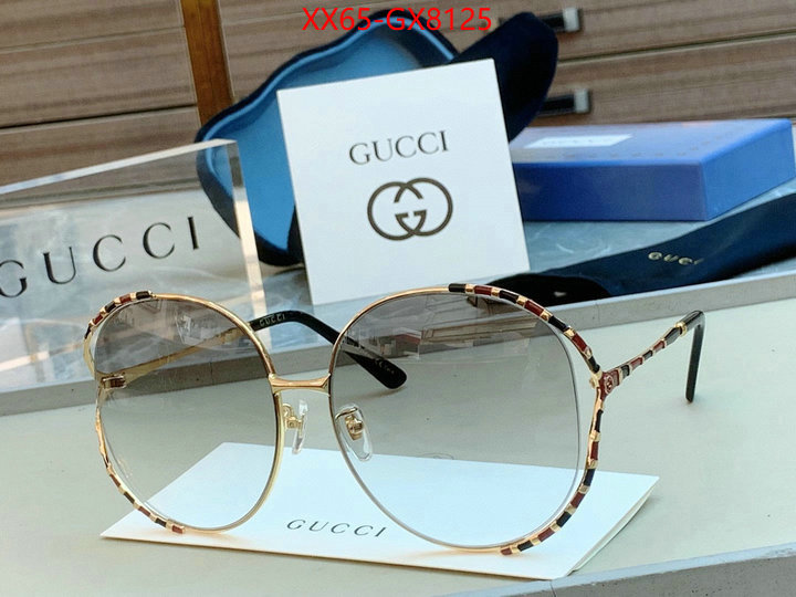 Glasses-Gucci new designer replica ID: GX8125 $: 65USD